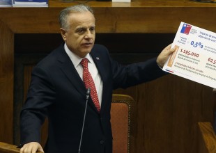 Valparaiso, 2 mayo 2018.
Interpelacion a ministro de Salud Emilio Santelices encabezada por la diputada Marcela Hernando debido al por el cambio hecho en el protocolo de la ley de aborto en tres causales.
Raul Zamora/ AtonChile.