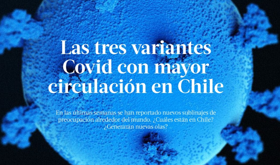 Las tres variantes Covid con mayor circulación en Chile Clínicas de Chile